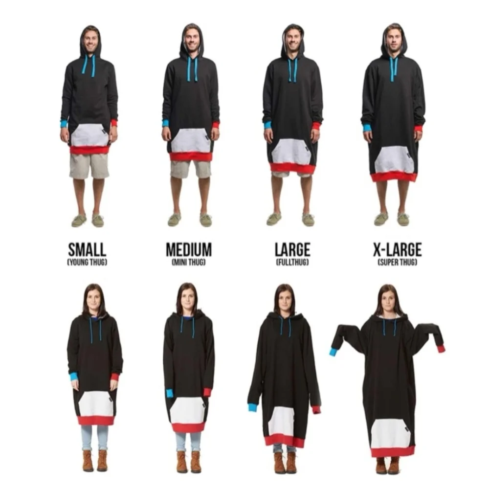 Thuggies Sea to Sky Long Hoodie - Picture 7 of 9